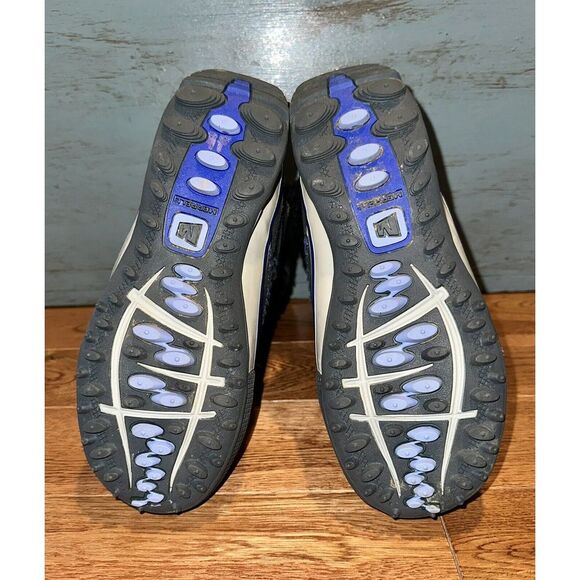 Merrell Pixie Pull Waterproof Black Suede Blue Snow Boots Women's 5 Insulated - Picture 7 of 9